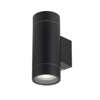 Telbix-Kman EX2 GU10 Up / Down Wall Light - Kman EX2 BK -Black/ SL-Silver  / WH-White 